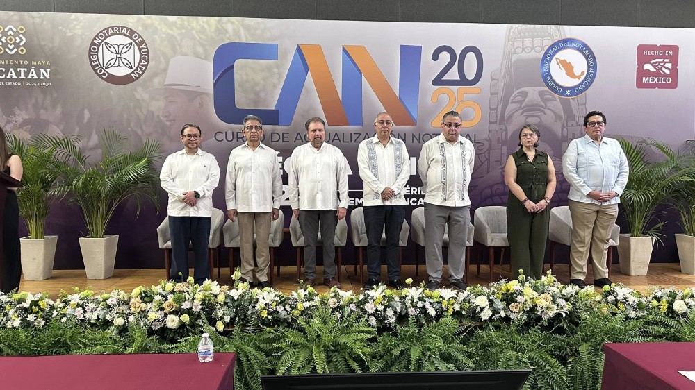 Mérida es sede de la Décima Sesión del Curso de Actualización Notarial 2025